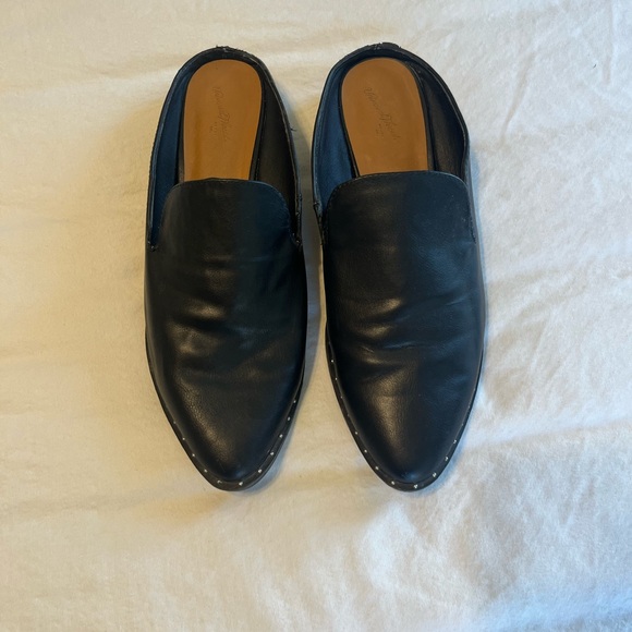 Universal Thread Shoes - Universal Thread Black Studded Mules